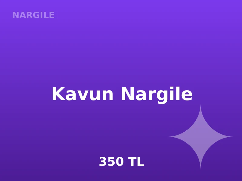Kavun Nargile