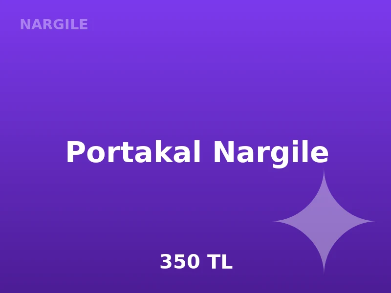Portakal Nargile