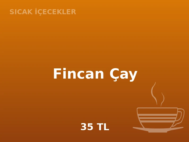 Fincan Çay
