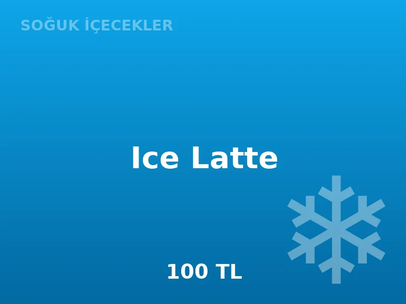 Ice Latte
